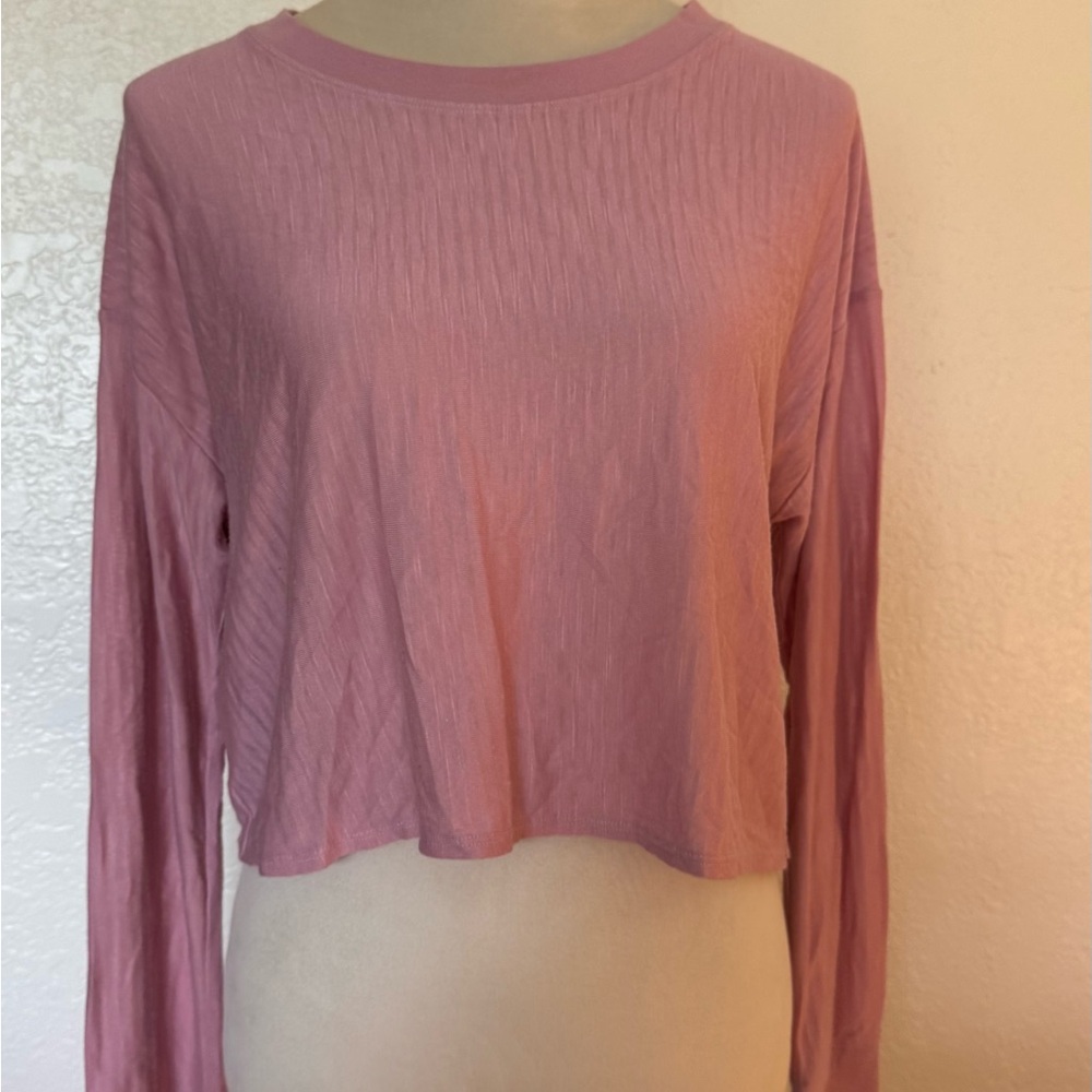 Lorna Jane Mauve Long Sleeve Top
